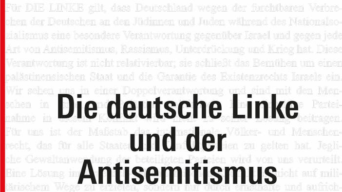 Die deutsche Linke und der Antisemitismus